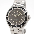 [Exc+5] OMEGA Seamaster PROFESSIONAL Ref.396.1062 Black Qz Men's From JAPAN A454