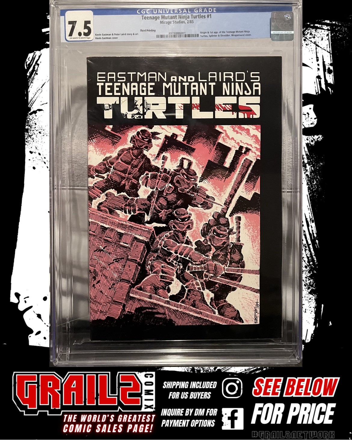 GALS!! 1巻 初版 第1刷 1st Printing Teenage Mutant Ninja Turtles #1 (3rd Printing) Value - GoCollect