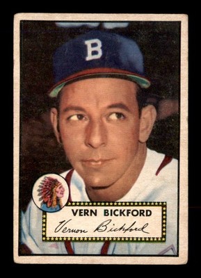 1952 Topps #252 Vern Bickford   G/VG X3605944