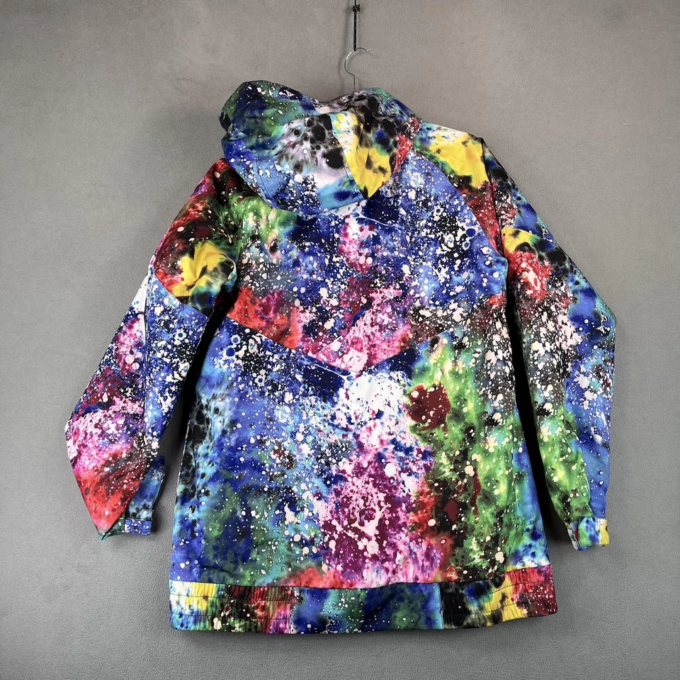 Nike Jacket Youth Large 11-13 Multicolor Waterproof Hooded Snowboard Ski 10K - Image 3 of 4