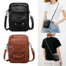 Women Cross Body PU Leather Purse Wallet Mobile Phone Shoulder Bag Handbag Pouch