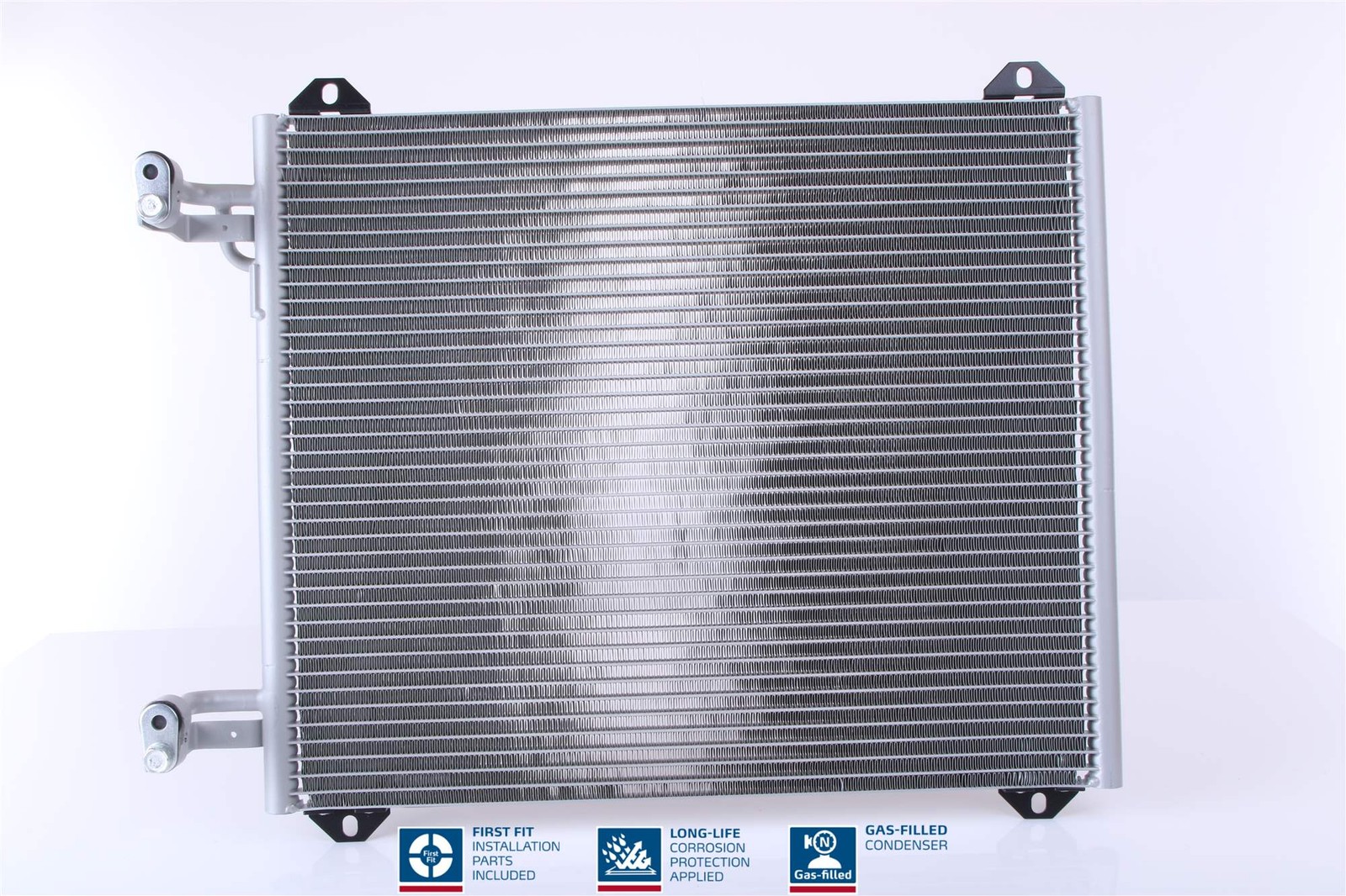 NISSENS-OE 94584-OE Condenser, air conditioning for AUDI