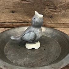 Grey Ceramic Pie Bird Vent Funnel by Red Envelope Holiday Baking Pie Crust