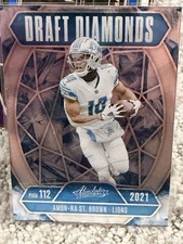 Panini NFL Absolute Football Draft Diamond Amon-Ra At Brown Lions