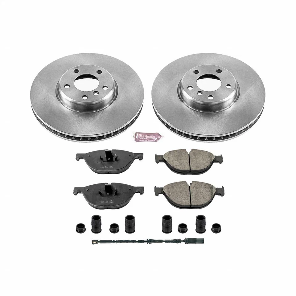 Power Stop Brake Kit For BMW 650i Gran Coupe 2013-2019 Front Autospecialty Foto 2 de 4