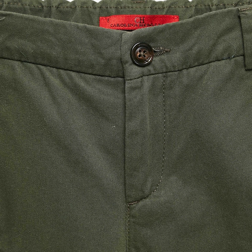 Pantalones utilitarios CH Carolina Herrera de algodón verde caqui 6 años Foto 3 de 4