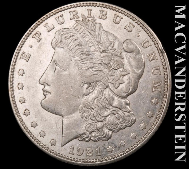 1921-D Morgan Dollar- Extra Fine+-Scarce Better Date- No Reserve #L6976