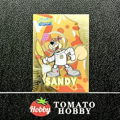 SANDY /999 GOLD REFRACTOR VIACOM CHROME SPONGEBOB SQUAREPANTS 2024 WLSB2-SBR-21