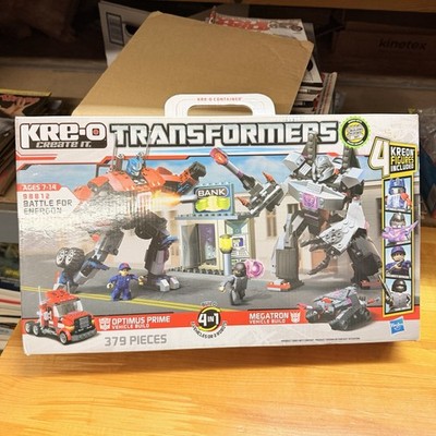 KRE-O Transformers Battle for Energon 98812 Building Set 379 Pieces NEW Sealed!