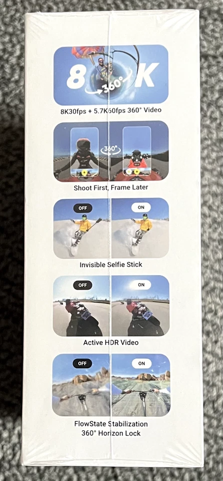 Insta360 X4 8K 360 Action Camera - Brand New Sealed - Lots of Extras !! - Image 4 of 4