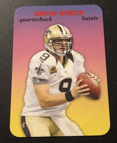 Drew Brees #9 2013 Topps Archives 1970 Glossy card