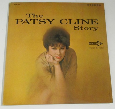 PATSY CLINE The Patsy Cline Story 2 LP Vinyl DECCA DXSB 7176 1963 VG+