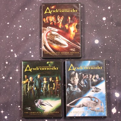 Andromeda Seasons 2, 3, & 4 (DVD) - Gene Roddenberry's, Sci-fi, TV - Kevin Sorbo