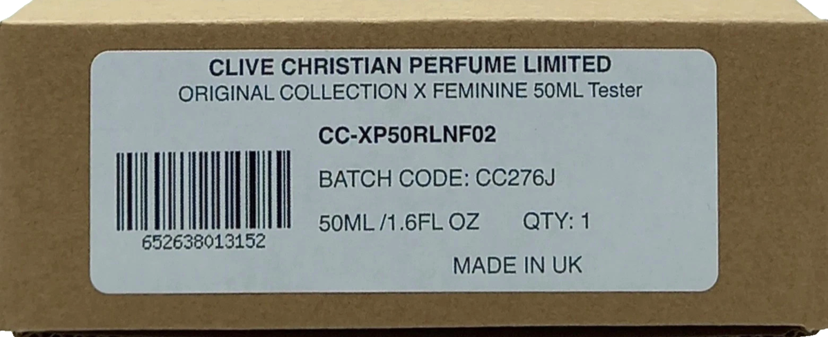 Clive Christian X Feminine Parfum Spray For Women 1.7 Oz / 50ml | eBay