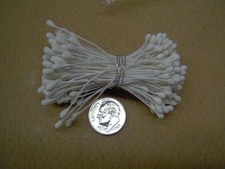 Vintage Double Ended White Stamens - Made in Japan