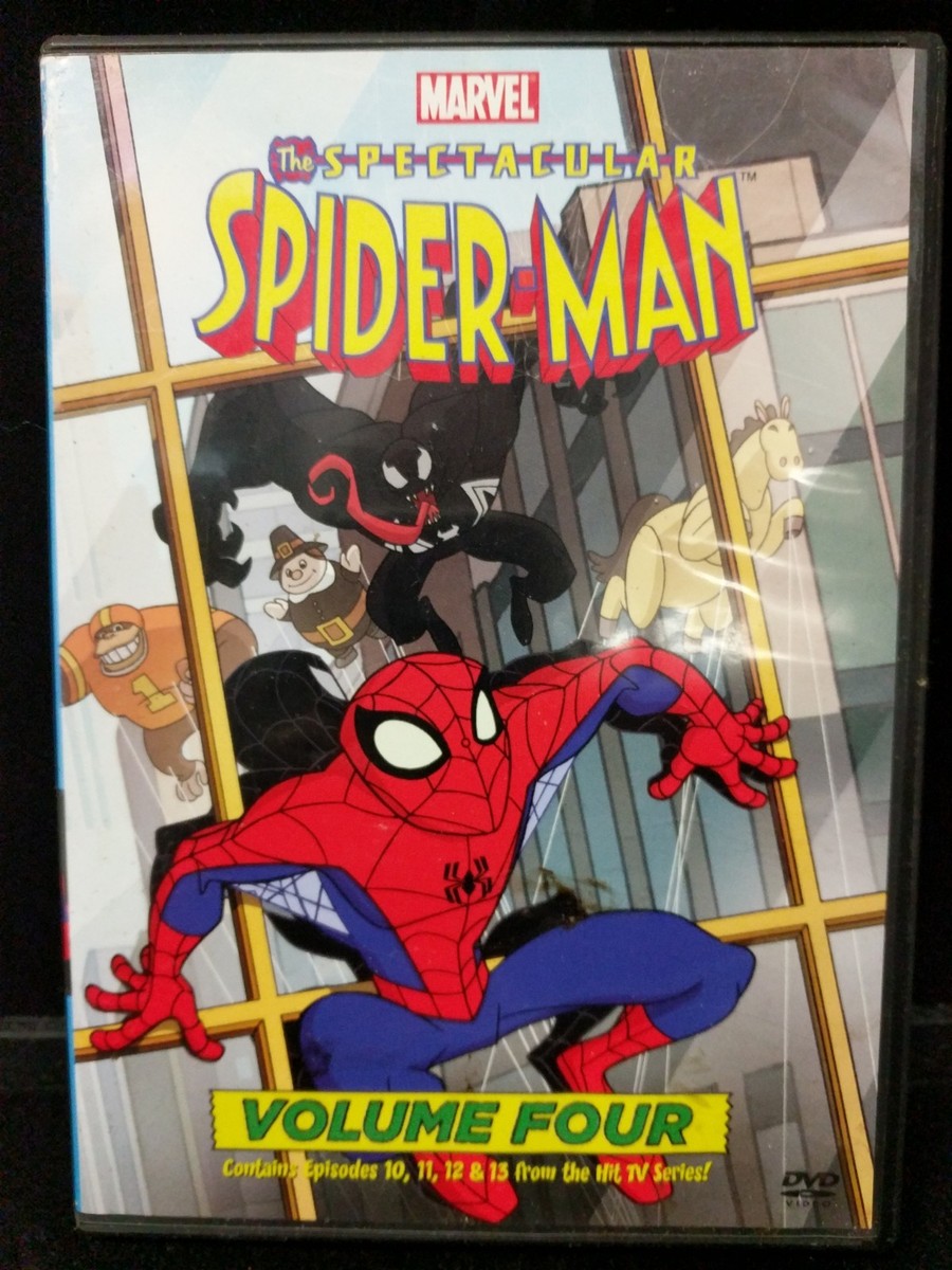 Used The Spectacular Spider-Man: Volume 4 Four DVD 2009 Marvel