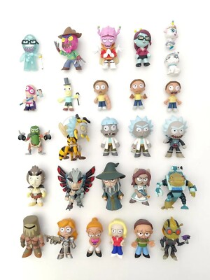 Funko Mystery Minis Rick and Morty Pop Vinyl Lot Bundle of 27 Rare
