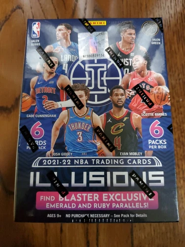 2021-22 Panini Illusions Basketball NBA Blaster Box Sealed