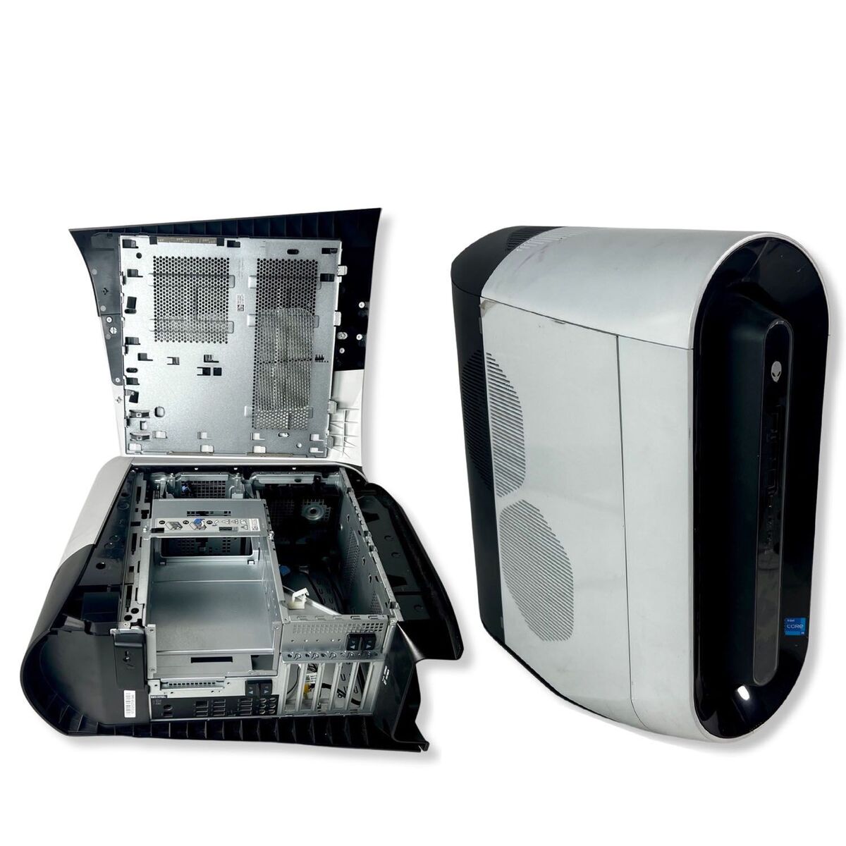 Dell Alienware Aurora R11 R12 Desktop Bare Bone Chassis For Gaming White | eBay Dell Alienware Aurora R11 R12 Desktop Bare Bone Chassis For Gaming White | eBay