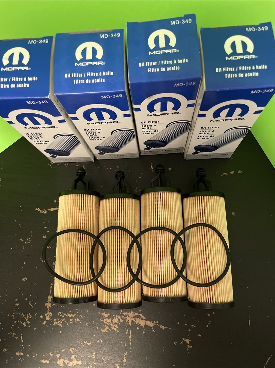 Mopar 3.6 Oil Filters 68191349AC Lot Of 4 | eBay