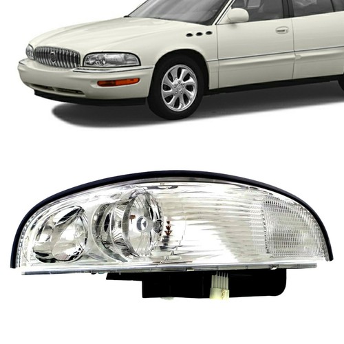 For 19972005 Buick Park Avenue Headlight Assembly With New Bulb Driver Side eBay