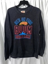 Homage NBA Jam Boom Shaka Laka Hes On Fire Sweatshirt Medium