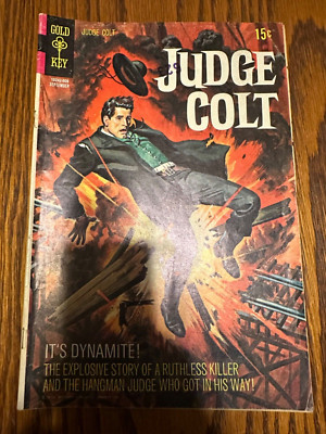 Vintage Western Comic Book Judge Colt #4  1970 Gold Key