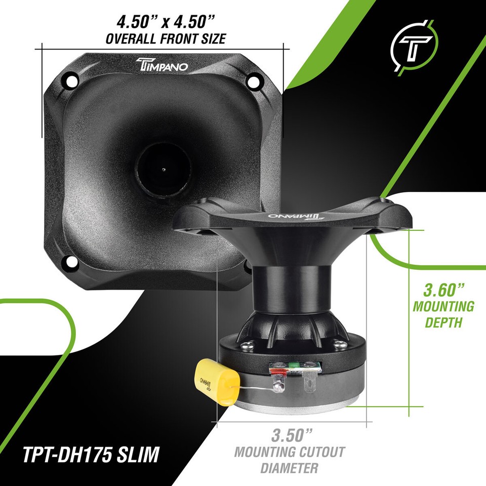Diaphragme Titane 1 Pouce Pour Timpano Audio TPT-DH175 – Pièce Détachée Haut-parleur