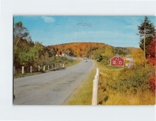 Postcard Autumn Color Lower Five Islands near Parrsboro Nova Scotia Canada