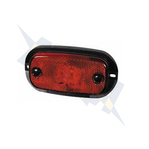 Durite 016755 RED LED Side Marker Lamp inc. Leads 24v eBay