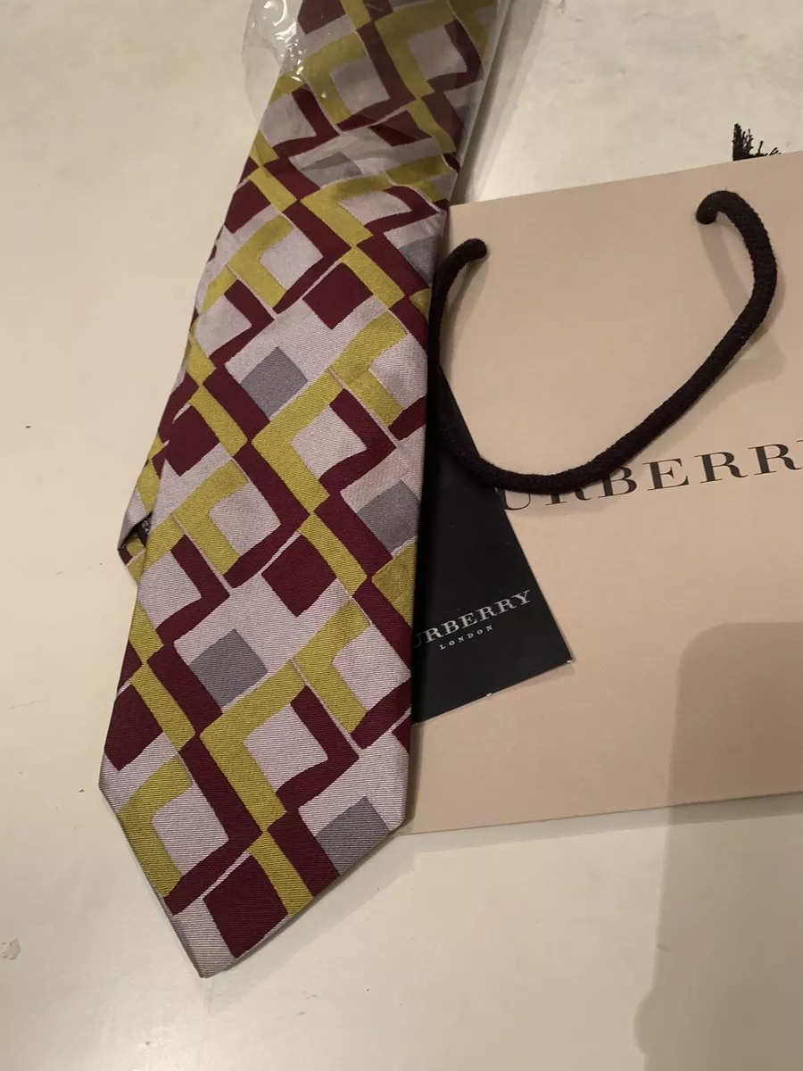 Vintage burberry tie sale