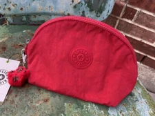 NWT KIPLING Zadok Cosmetic Case Bag (item# Ki2148) - cherry tonal