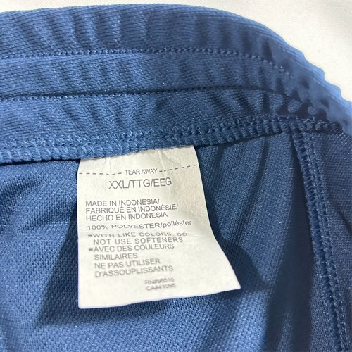 Joggers uomo Under Armour nuovo con etichette gamba affusolata coulisse blu navy taglia XXL B39 - Foto 6 di 9