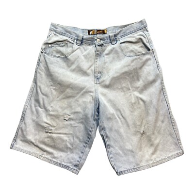 Vintage Y2K FNF Men s Shorts Super Baggy Skater Grunge Size 38 Hip Hop