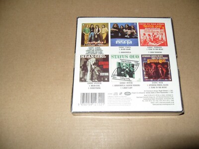 Status quo - The 70s Singles Box 6 cd New & Sealed  (L.S.)