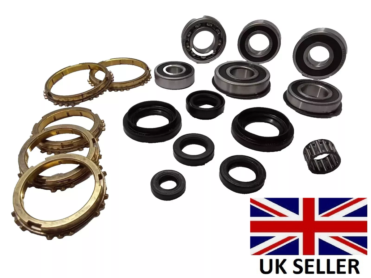 5 Speed Manual Transmission Rebuild Kit + Synchro Rings for Suzuki