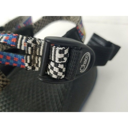 Sandalias Chaco Talla 2 Unisex Niños ZX1 Ecotread Abrigo Cerúleo Tiras Multicolor - Imagen 6 de 12