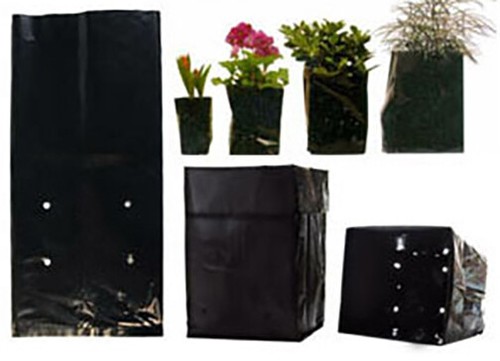 Plastic Grow Bags Poly Plant Pots Soil Root Containers PE Grow Bag - Picture 8 of 8
