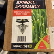 Maxpower 330244 Spindle Assembly Fits 46" Decks With 2 Blades