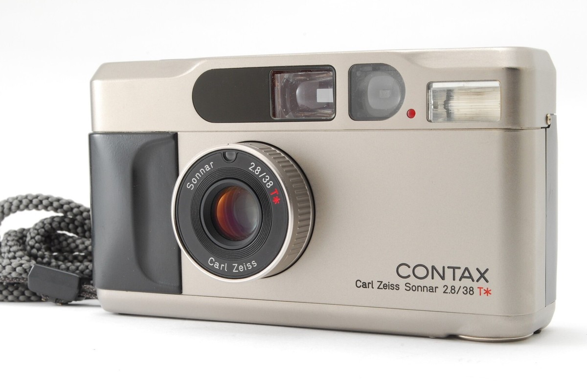 All Works [MINT w/Box] Contax T2 Titan Point & Shoot Film