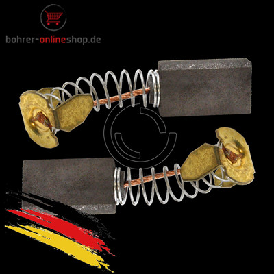 2x carbon brushes for Hitachi 4.7x8x13.8/15.5mm  (4051435052580)