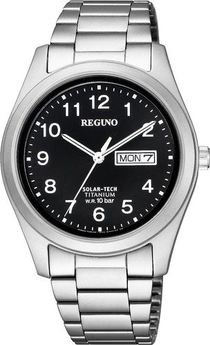 Citizen Watch Regno Solar Tech Standard Titanium Model KM1-415-53 Men's (New)