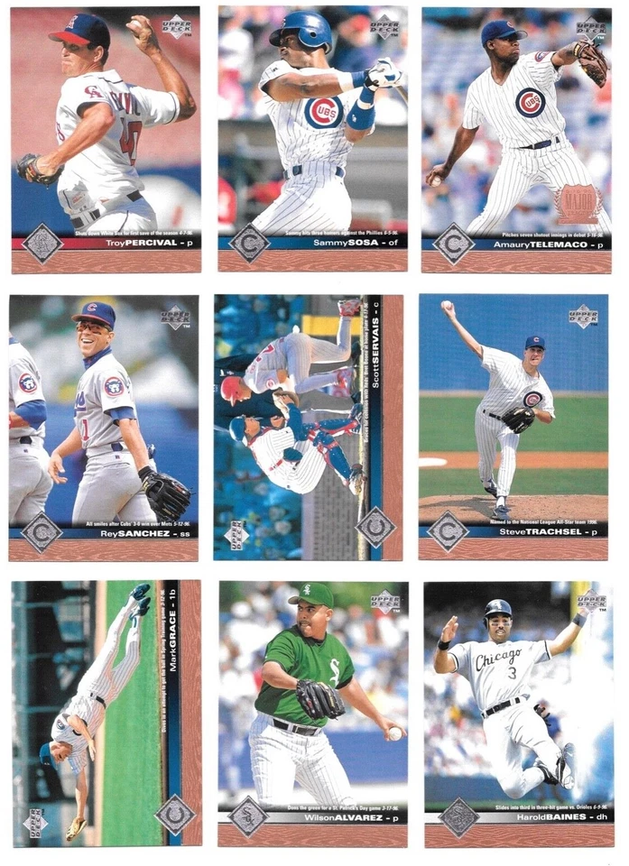 1997 Upper Deck Series I Baseball Trading Cards / You Choose #s 1 - 233 / mb23 - Image 4 of 4