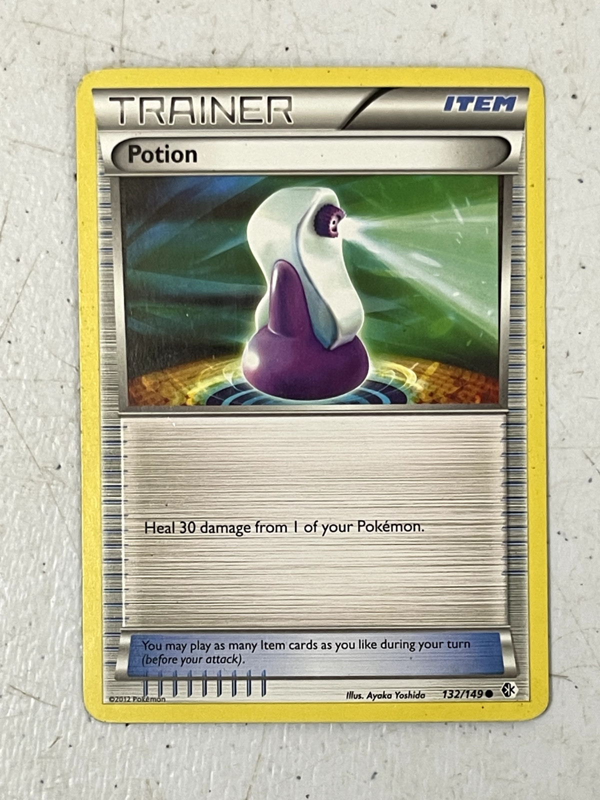 Pokemon TCG - Potion - 132/149 - Common - Boundaries Crossed