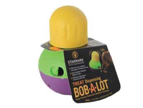 Starmark Academy Dog Toys Bob a Lot Durafoam Everlasting Rubber Tuff - NQP - Picture 17 of 53