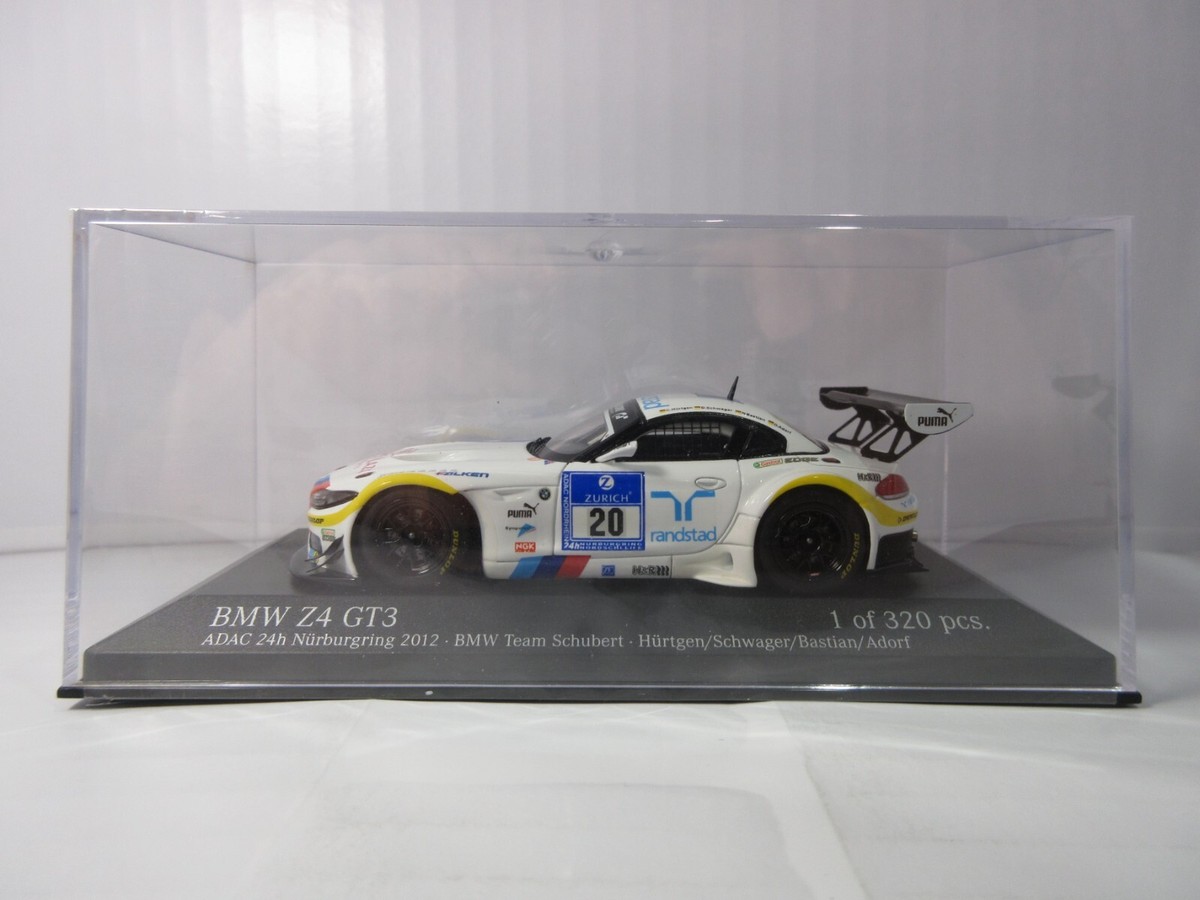 1:43 MINICHAMPS BMW Z4 GT3 ADAC 24h Nurburgring 2012 Die