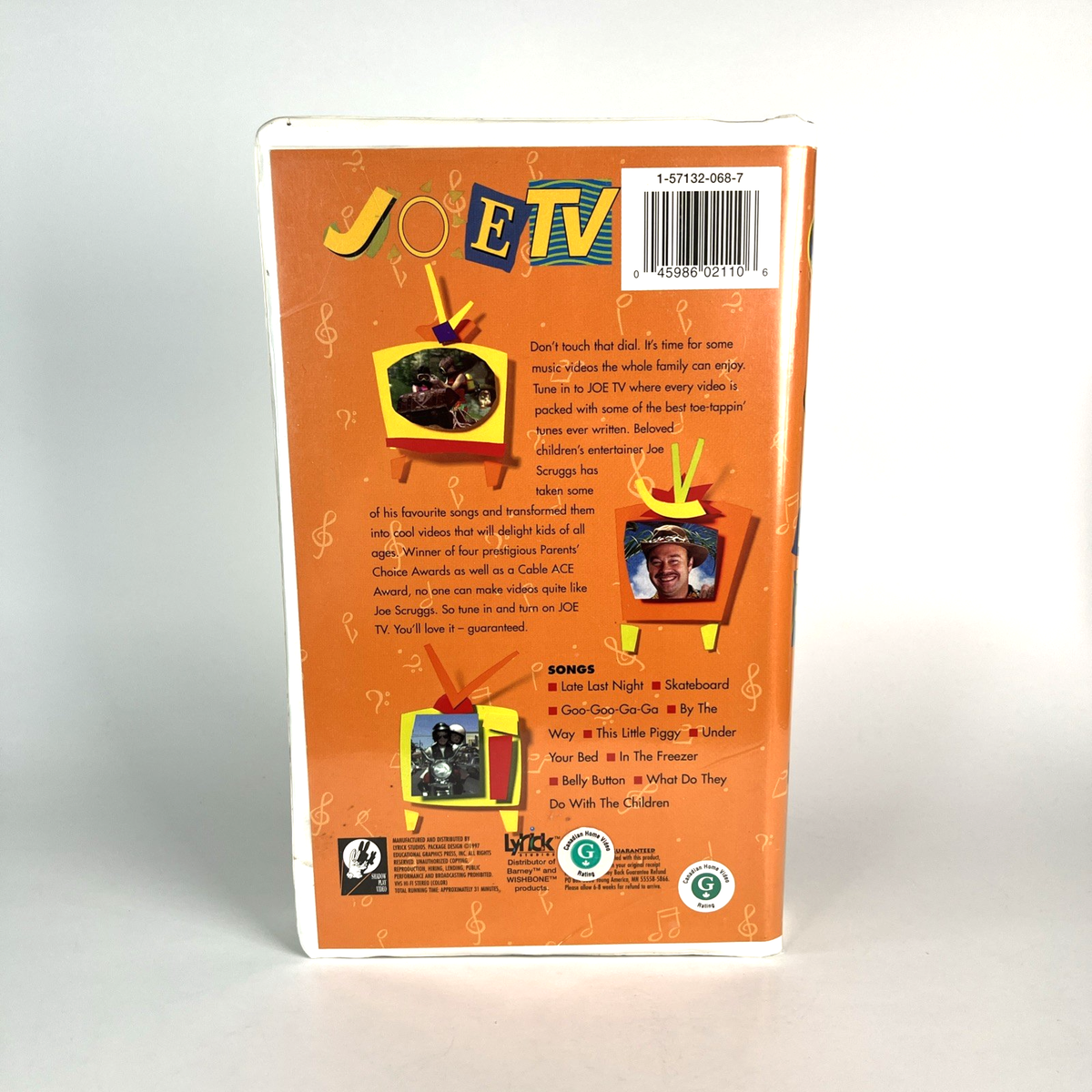 Joe Scruggs Joe TV Joe's First Musical Video VHS (1997) Clamshell