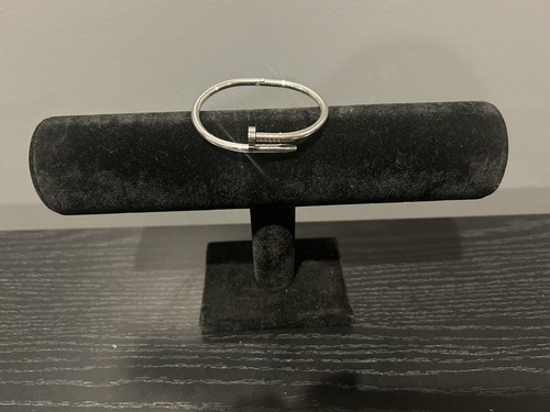 Titanium White Gold Bangles for ladies - Picture 6 of 15