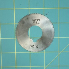  1 One Slitting Slotting Saw Blade 0.0125" x 2-3/4" HSS Machinist Cutting Tool