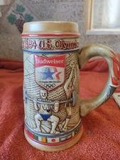 Anheuser Busch 1984 US Olympics Stein Pre-Owned